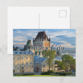 QUEBEC CITY ANSICHTKAART BRIEFKAART (Voorkant / Achterkant)