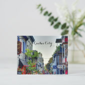 QUEBEC CITY BRIEFKAART (Staand voorkant)