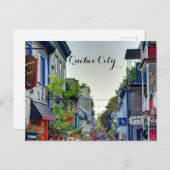QUEBEC CITY BRIEFKAART (Voorkant / Achterkant)
