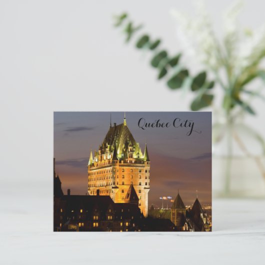 QUEBEC CITY BRIEFKAART (Staand voorkant)