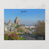 Quebec City Briefkaart (Voorkant)