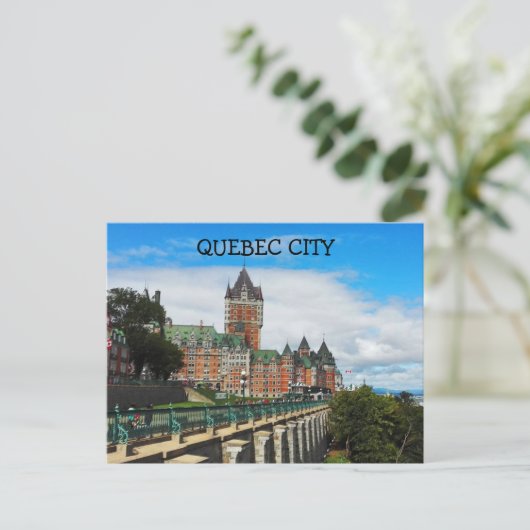 QUEBEC CITY BRIEFKAART (Staand voorkant)