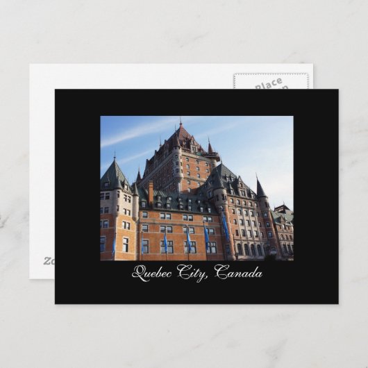 Quebec City Briefkaart (Voorkant / Achterkant)