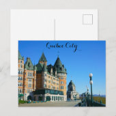 QUEBEC CITY BRIEFKAART (Voorkant / Achterkant)
