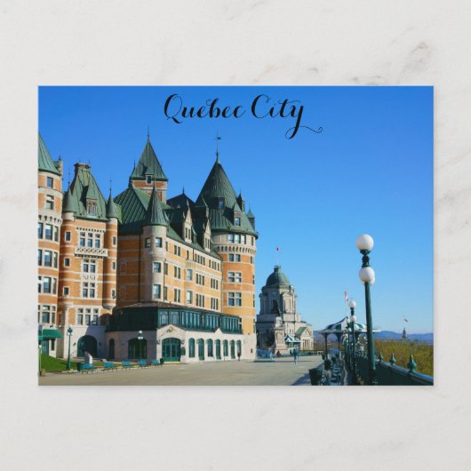 QUEBEC CITY BRIEFKAART (Voorkant)