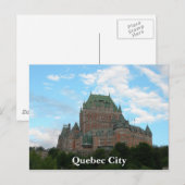 Quebec City Briefkaart (Voorkant / Achterkant)