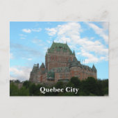 Quebec City Briefkaart (Voorkant)