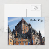Québec City Briefkaart (Voorkant / Achterkant)