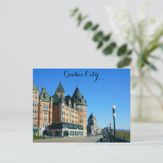 QUEBEC CITY BRIEFKAART (Staand voorkant)