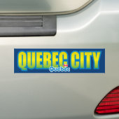 Quebec City Bumper Bumpersticker (Op auto)