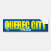 Quebec City Bumper Bumpersticker (Voorkant)