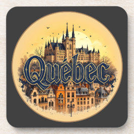 Quebec City Canada Bier Onderzetter