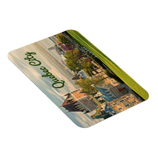 Quebec City Canada gestileerd Magneet (Rechterzijde)