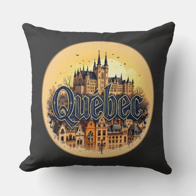 Quebec City Canada Kussen (Voorkant)