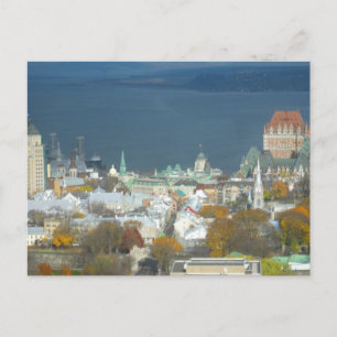 Quebec City Canada Waterfront Briefkaart