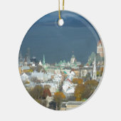 Quebec City Canada Waterfront Keramisch Ornament (Links)