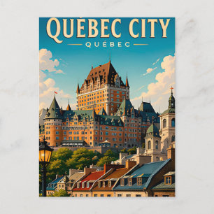 🏰 Quebec City Chateau Frontenac Briefkaart