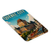 🏰 Quebec City Chateau Frontenac Magneet (Rechterzijde)