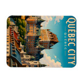 🏰 Quebec City Chateau Frontenac Magneet (Horizontaal)