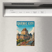 🏰 Quebec City Chateau Frontenac Magneet (Insitu (Vaatwasser))