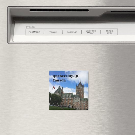 Quebec City - Chateau Frontenac Toeristische magne Magneet (Insitu (Vaatwasser))