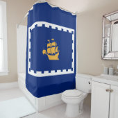 Quebec City Flag (Québec, Canada) Douchegordijn (In situ)