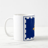 Quebec City Flag (Québec, Canada) Koffiemok (Links)