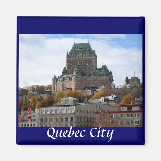 Quebec City Magneet (Voorkant)