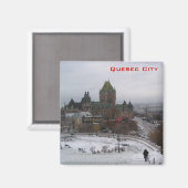 Quebec City Magneet (Voorkant / Achterkant)