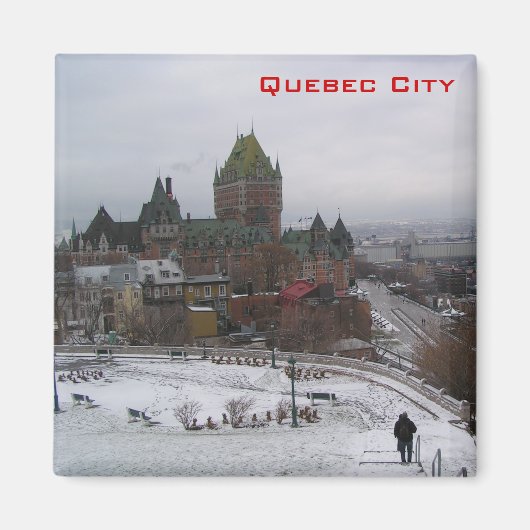 Quebec City Magneet (Voorkant)