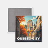 Quebec City Magnet (Voorkant / Achterkant)