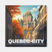 Quebec City Magnet (Voorkant)