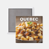 Quebec City Magnet (Voorkant / Achterkant)