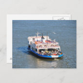 Quebec City naar het Briefkaart van Levis Ferry Bo (Voorkant / Achterkant)