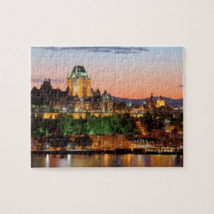 Quebec City-nacht Legpuzzel