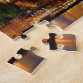 Quebec City-nacht Legpuzzel (Zijkant)