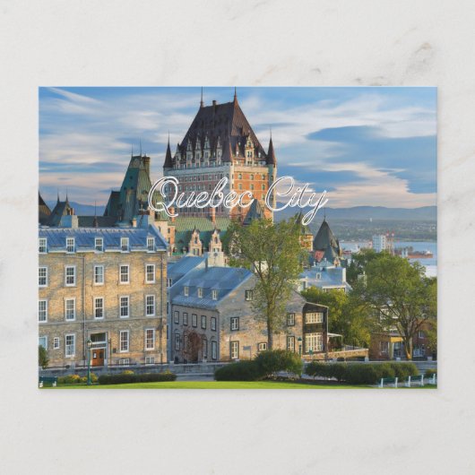 QUEBEC CITY POSTCARD BRIEFKAART (Voorkant)