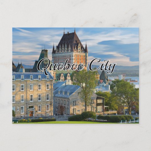 QUEBEC CITY POSTCARD BRIEFKAART (Voorkant)