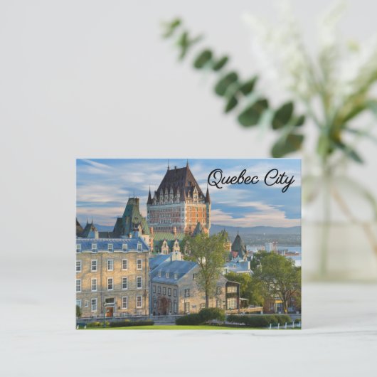 QUEBEC CITY POSTCARD BRIEFKAART (Staand voorkant)
