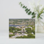 Quebec City, Quebec, Canada. Neerkijkend op de Briefkaart (Staand voorkant)
