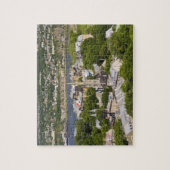 Quebec City, Quebec, Canada. Uitkijkend op de Legpuzzel (Verticaal)