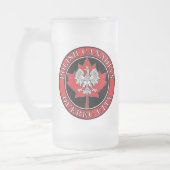 Quebec City Rond Pools Canadees Leaf Matglas Bierpul (Links)