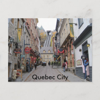 Quebec City Street Briefkaart