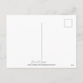 QUEBEC CITY TRAVEL BRIEFKAART (Achterkant)