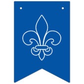 Québec drapeau fleur de lys Délicat Vlaggetjes (Eerste vlag)