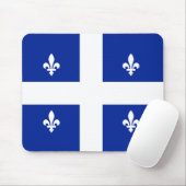 Québec drapeau fleur de lys muismat (Met muis)
