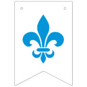 Québec drapeau fleur de lys vlaggetjes (Tweede vlag)