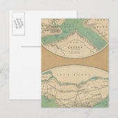 Quebec en zijn omgeving briefkaart (Voorkant / Achterkant)