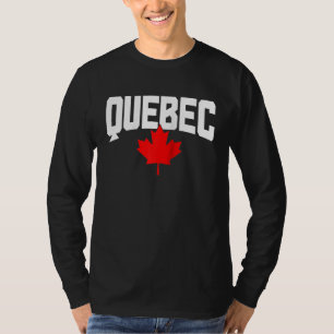 Quebec Esdoornblad Canada Canadese Vlag Trots Ragl T-shirt