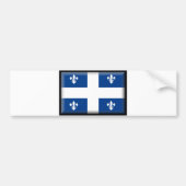 Québec Flag Bumpersticker (Voorkant)